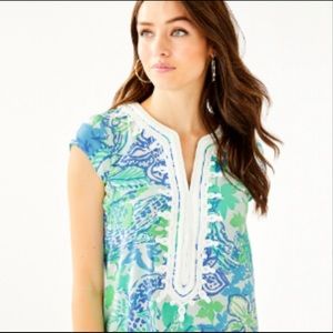 🔥LILLY PULITZER Madia Tunic Dress - XL
